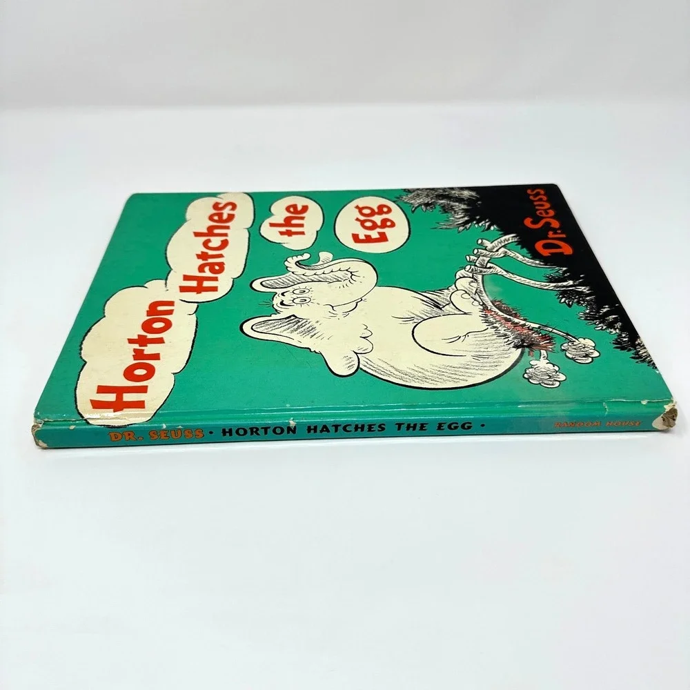 Dr. Seuss Horton Hatches the Egg 1968 HC Vintage Classic Early Printing Book